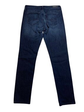 AG Adriano Goldschmied‎ The Stevie Slim Straight Dark Wash Jeans Women 29R